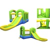 image:imageBounceland Bounce N Splash Island Wet or Dry Inflatable Bouncer or Water Slide All in one Large Pool Fun Bouncing Area with Basketball Hoop Long Slide UL Certified Blower Included