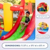image:imageBounceland Jump and Splash Adventure Bounce House or Water Slide All in one Large Pool Fun Bouncing Area with Basketball Hoop Long Slide with Climbing Wall UL Certified Blower Included