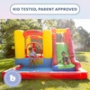 image:imageBounceland Jump and Splash Adventure Bounce House or Water Slide All in one Large Pool Fun Bouncing Area with Basketball Hoop Long Slide with Climbing Wall UL Certified Blower Included