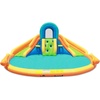 image:imageBounceland Double Play Water Slide 138 ft L x 138 ft W x 66 ft H Water Park Large Splash Pool Outdoor Fun with Dual Slides Water Spray Climbing Wall Active Play for Kids